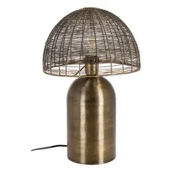 Lampada tavolo INAY Dorato (1 luce - 28 W - E27) (29x44cm) 0826823