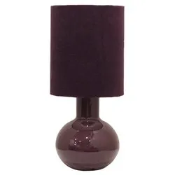 Lampada tavolo IKERU Bordeaux (1 luce - 23 W - E27) (26x56cm) 0826672