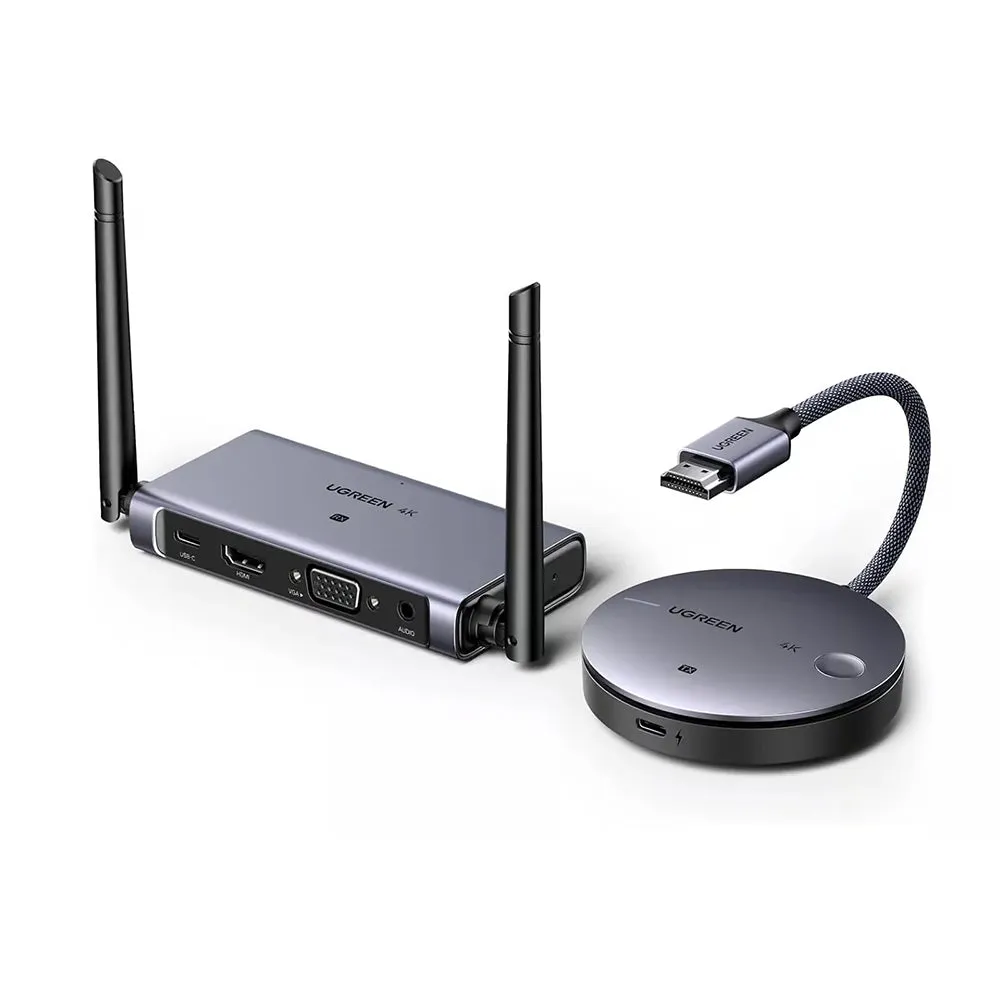 Extender Wireless HDMI UGREEN CM586, 4K, Grigio