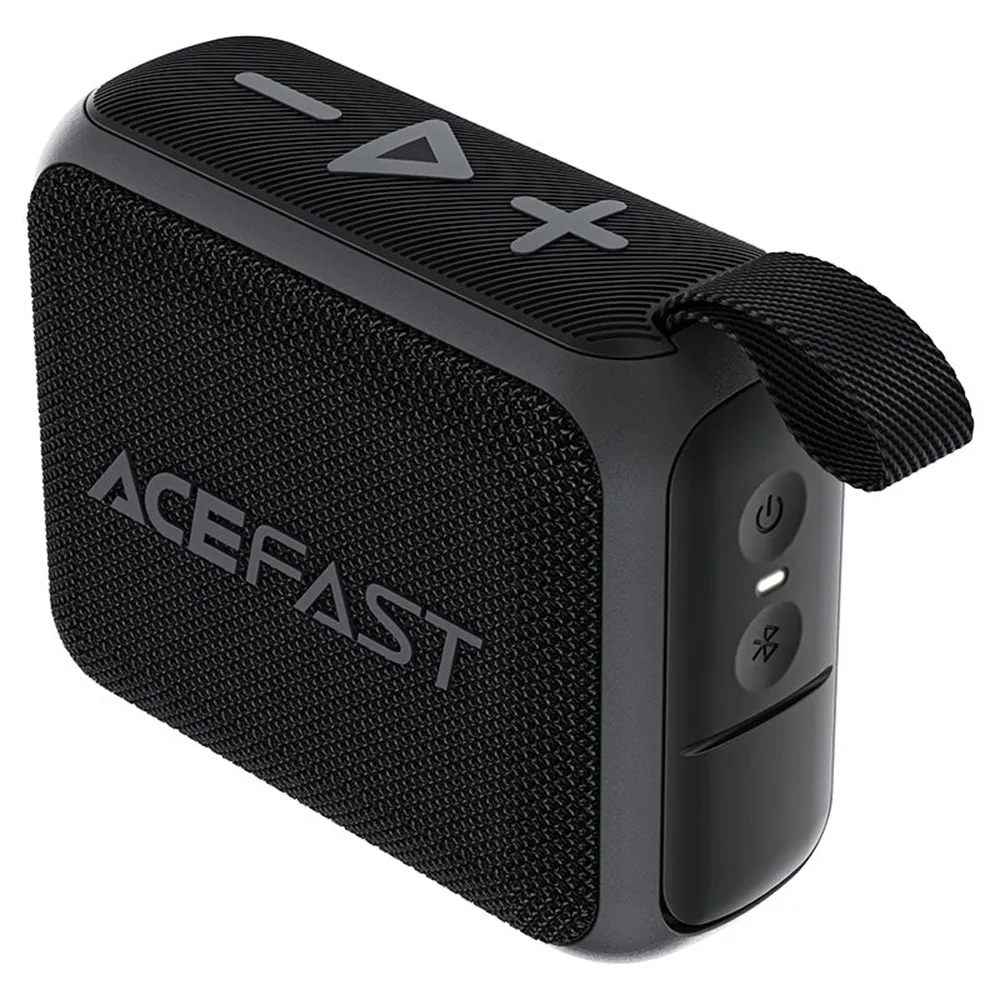 Cassa Portatile Bluetooth Acefast K4 Go, 5W, Impermeabile, Nera