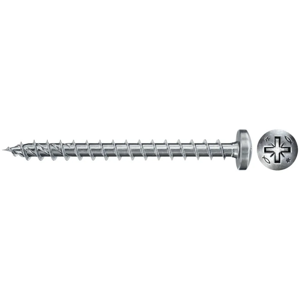Vite per truciolato PowerFast II 5,0x30 Testa pan PZ