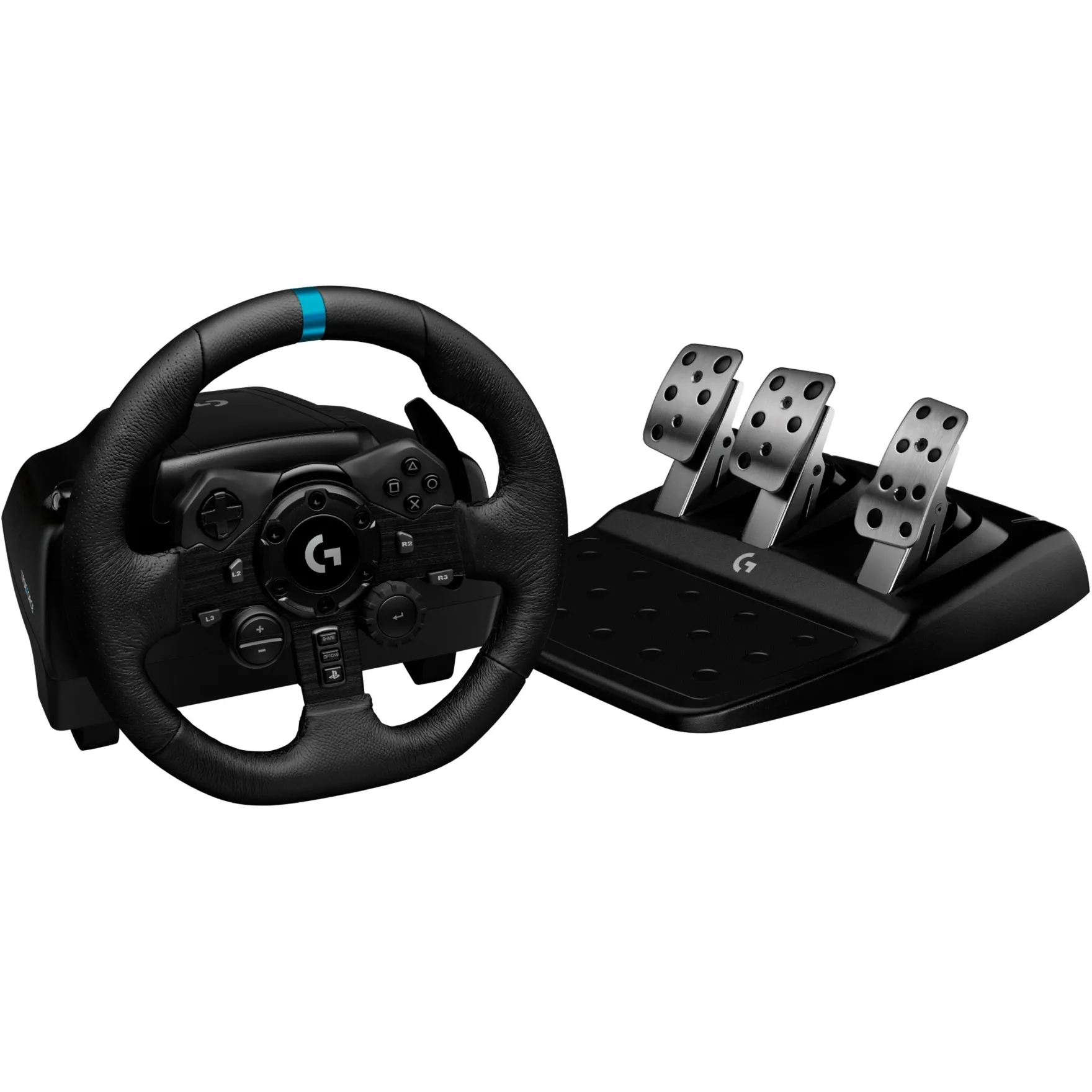 G923 Nero USB 2.0 Sterzo + Pedali Analogico/Digitale PC, PlayStation 4, PlayStation 5, Volante