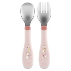 Set cucchiaio e forchetta bimbi pz (18m+) Rosa 00016102150000