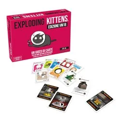 Gioco Exploding Kittens Pink Edition V.M.18 8661