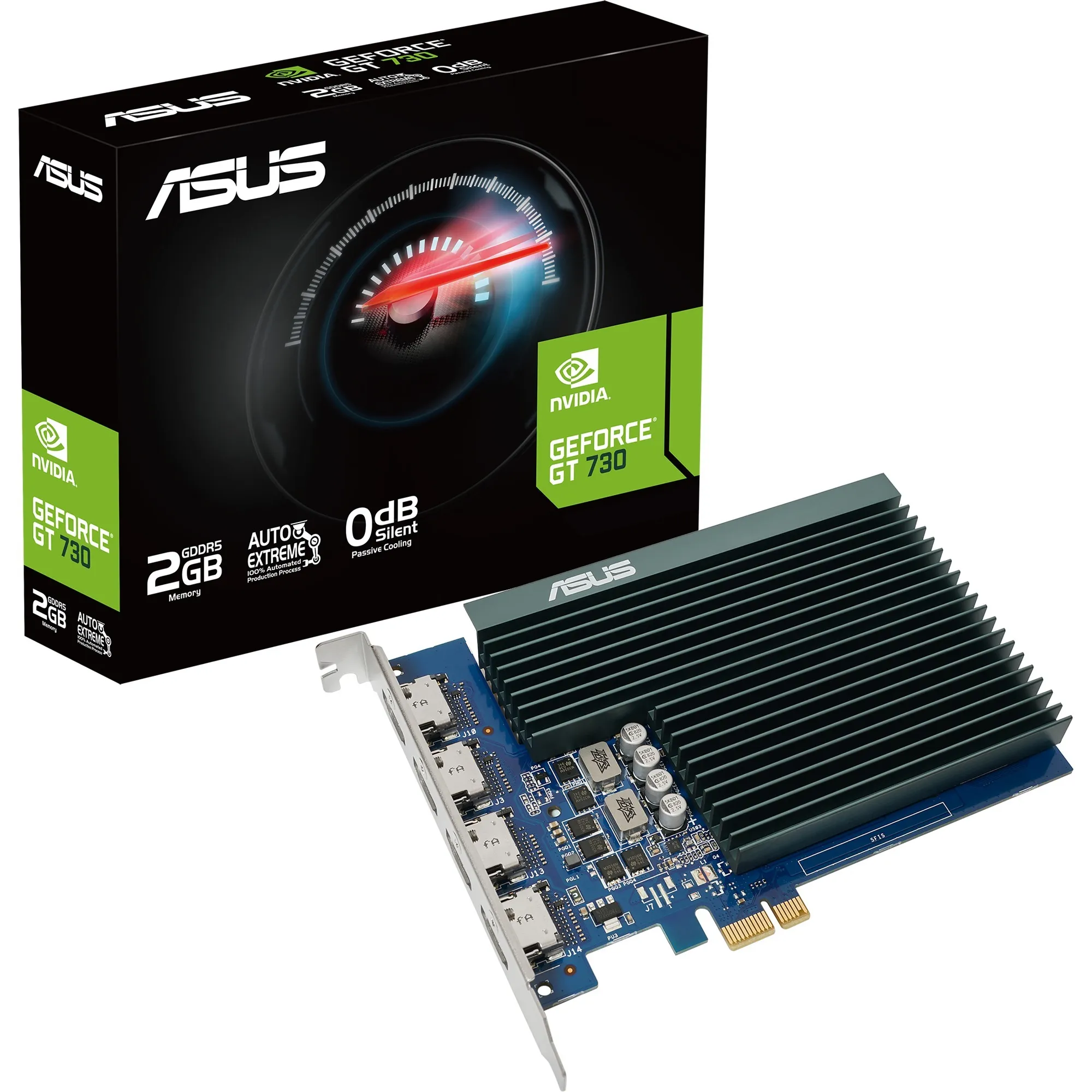 GT730-4H-SL-2GD5 NVIDIA GeForce GT 730 2 GB GDDR5, Scheda grafica