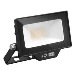 Proiettore led FLY Nero (1 luce - 1000 Lumen - 10 W - Bianco neutro) (IP65) (10,5x2,9x8,8cm) FLY 109040