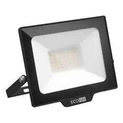 Proiettore led FLY Nero (1 luce - 3350 Lumen - 30 W - Bianco neutro) (IP65) (15,4x2,9x14,8cm) FLY 309040