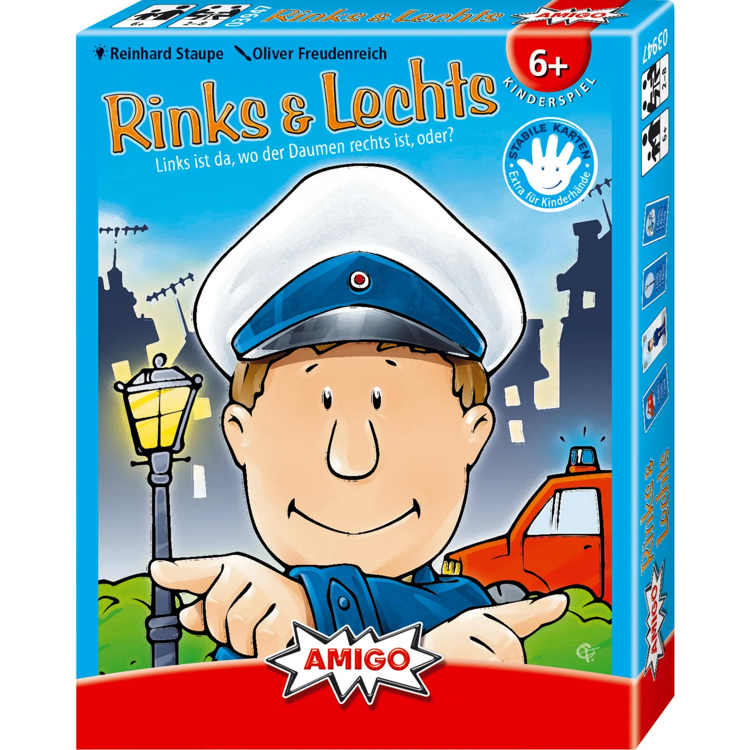 Rinks & Lechts, Gioco di carte
