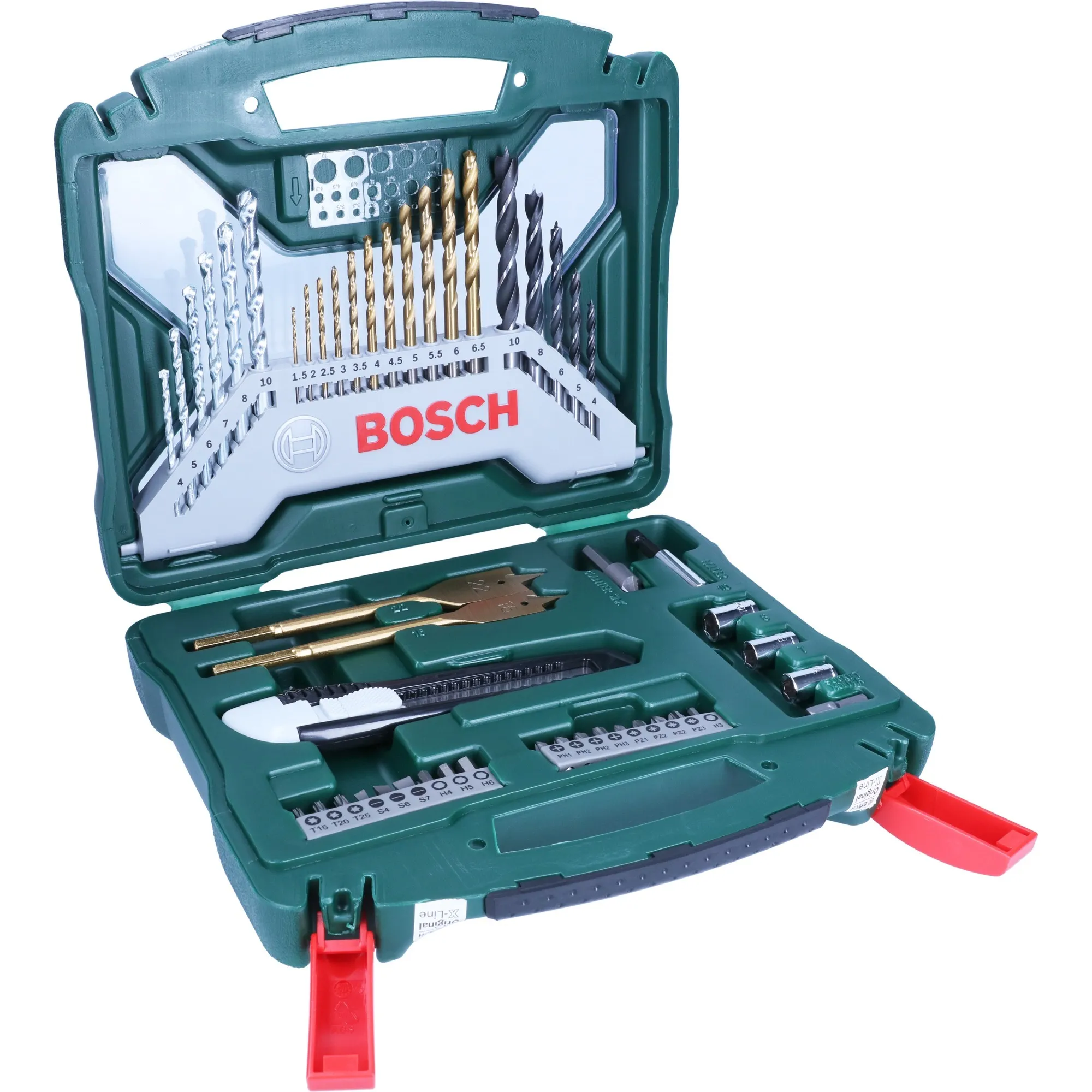 Coffret X-Line Titane de 50 piÃ¨ces 2607019327, Trapano & Set di bit
