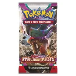 Carte gioco POKÉMON Scarlatto Violetto Evoluzioni a Paldea 10 crt Assortito PK60331