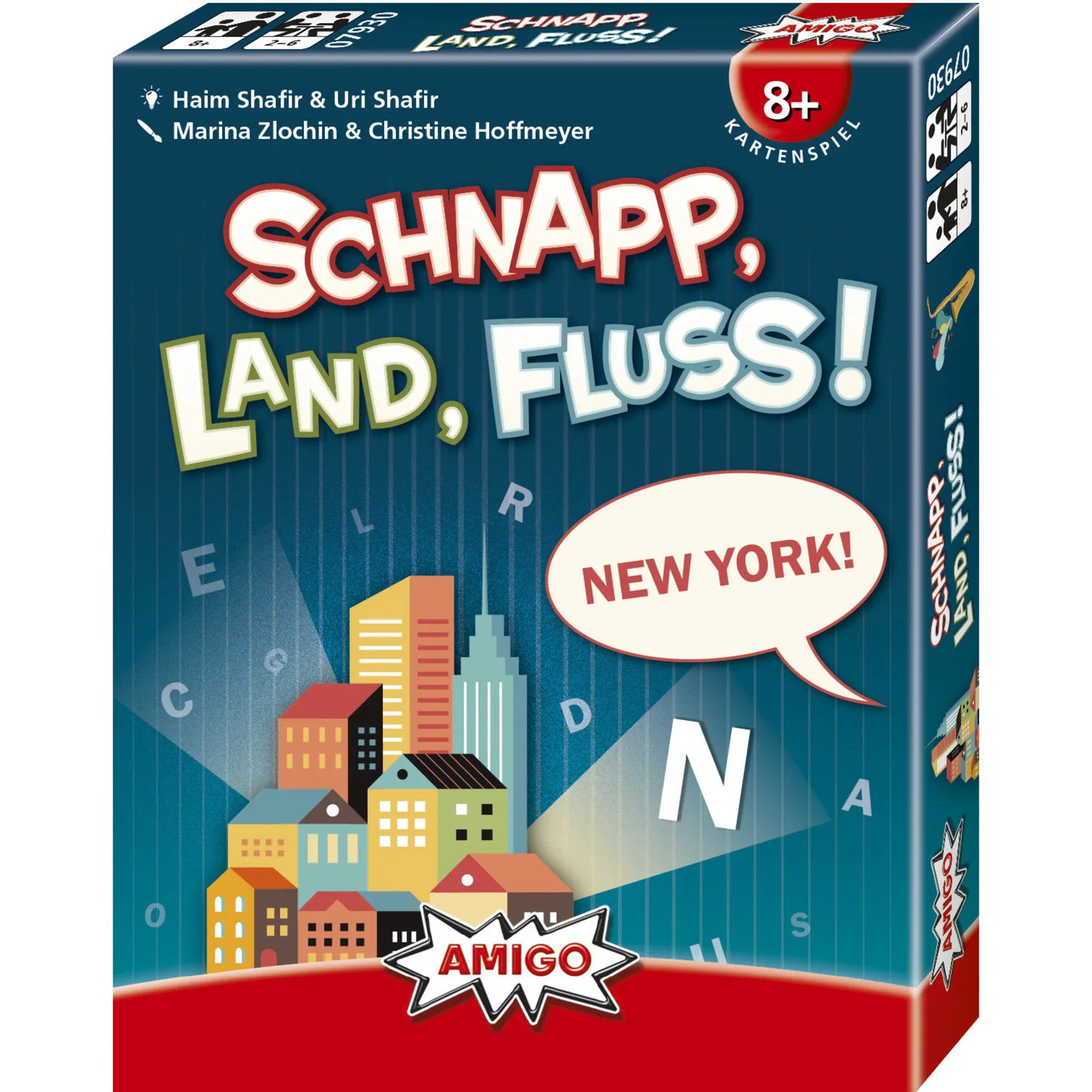 Scatto, Paese, Fiume!, Gioco di carte