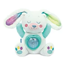 Peluche Lepre artica Fiocco con proiettore aurora boreale BABY 17588