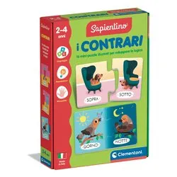 Gioco prescolare I Contrari 2-4a SAPIENTINO 16843