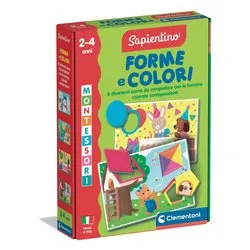 Gioco prescolare Forme e Colori 2-4a MONTESSORI 16847