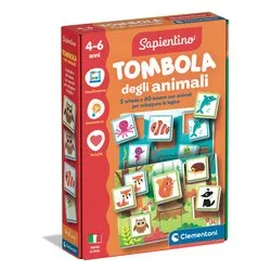 Gioco prescolare Tombola degli Animali 4-6a SAPIENTINO 16842