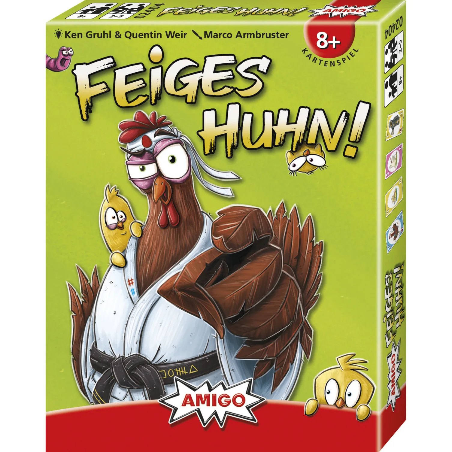 Pollo codardo!, Gioco di carte