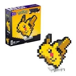 Pixel Art Pikachu con base ( 400 pz ) POKÉMON 13a+ HTH74