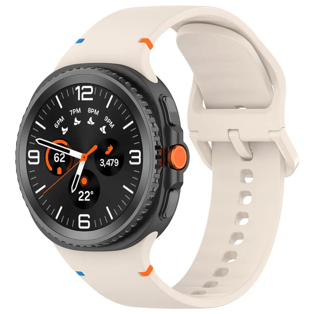 Cinturino Techsuit W079 per Samsung Galaxy Watch9 / Watch8 / Watch8 Classic Series, Beige