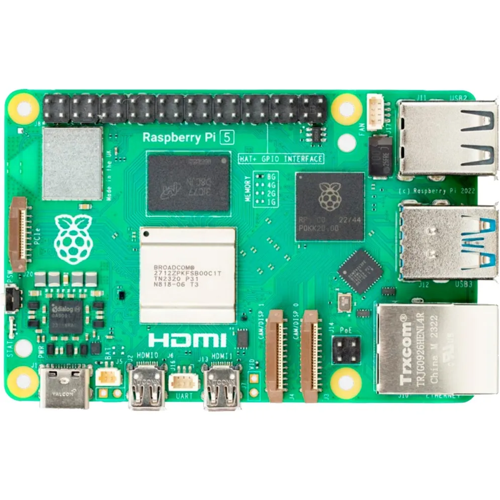 Raspberry Pi 5 8GB, Scheda madre