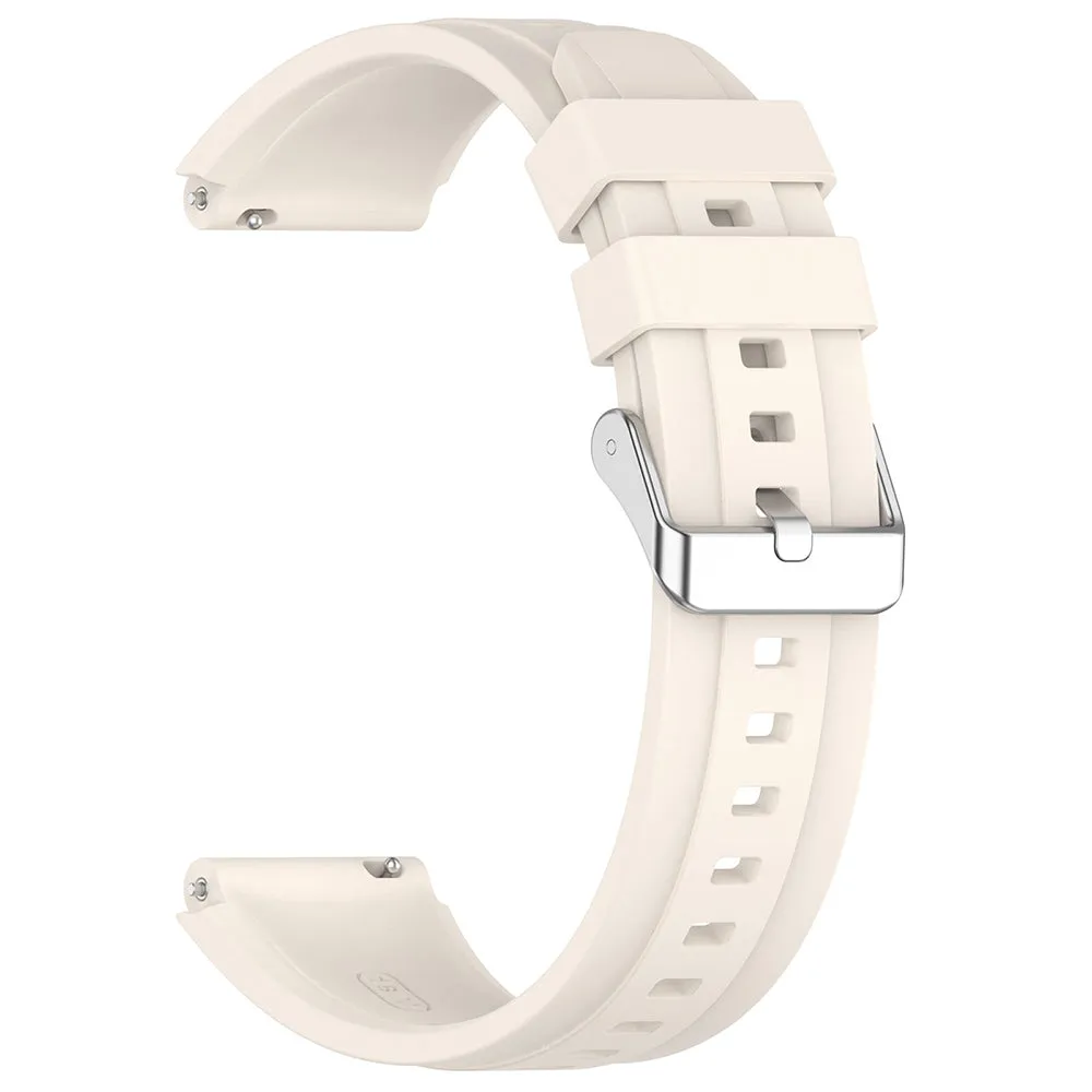 Cinturino Techsuit W075 per Huawei Watch / Garmin Watch Series, 18mm, Beige