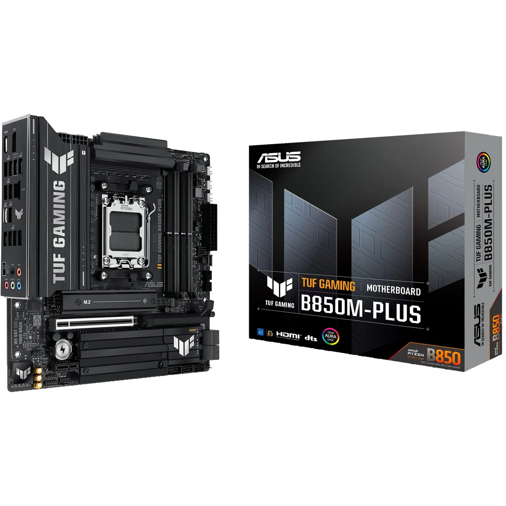 TUF GAMING B850M-PLUS AMD B850 Socket AM5 micro ATX, Scheda madre