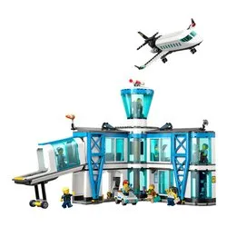 Aeroporto con aereo ( 887 pz ) CITY 8a+ 60502