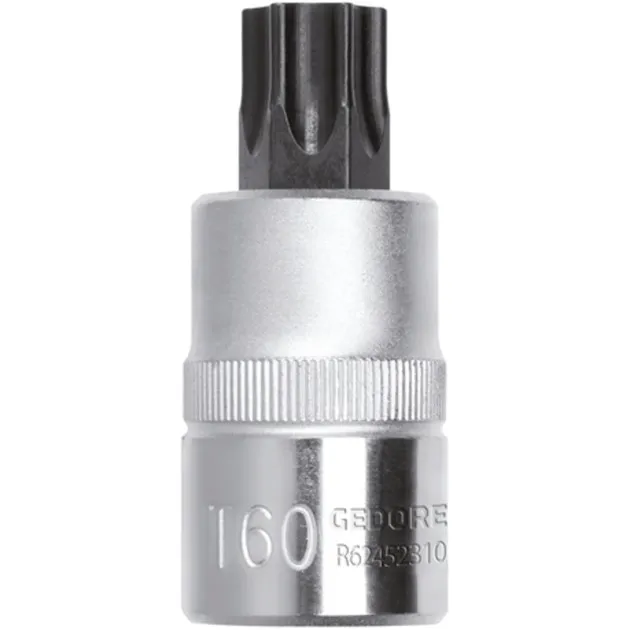Inserto per chiave a bussola esagonale rossa, 1/2", chiave combinata