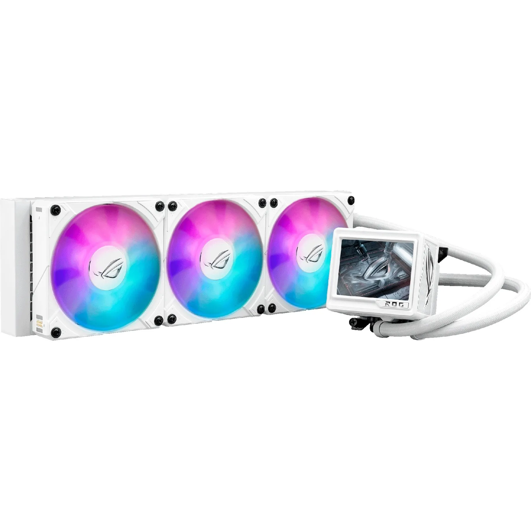 ROG RYUJIN III 360 ARGB EXTREME WHT Processore Raffreddatore di liquidi tutto in uno 12 cm Bianco 1 pz, Raffreddamento ad acqua