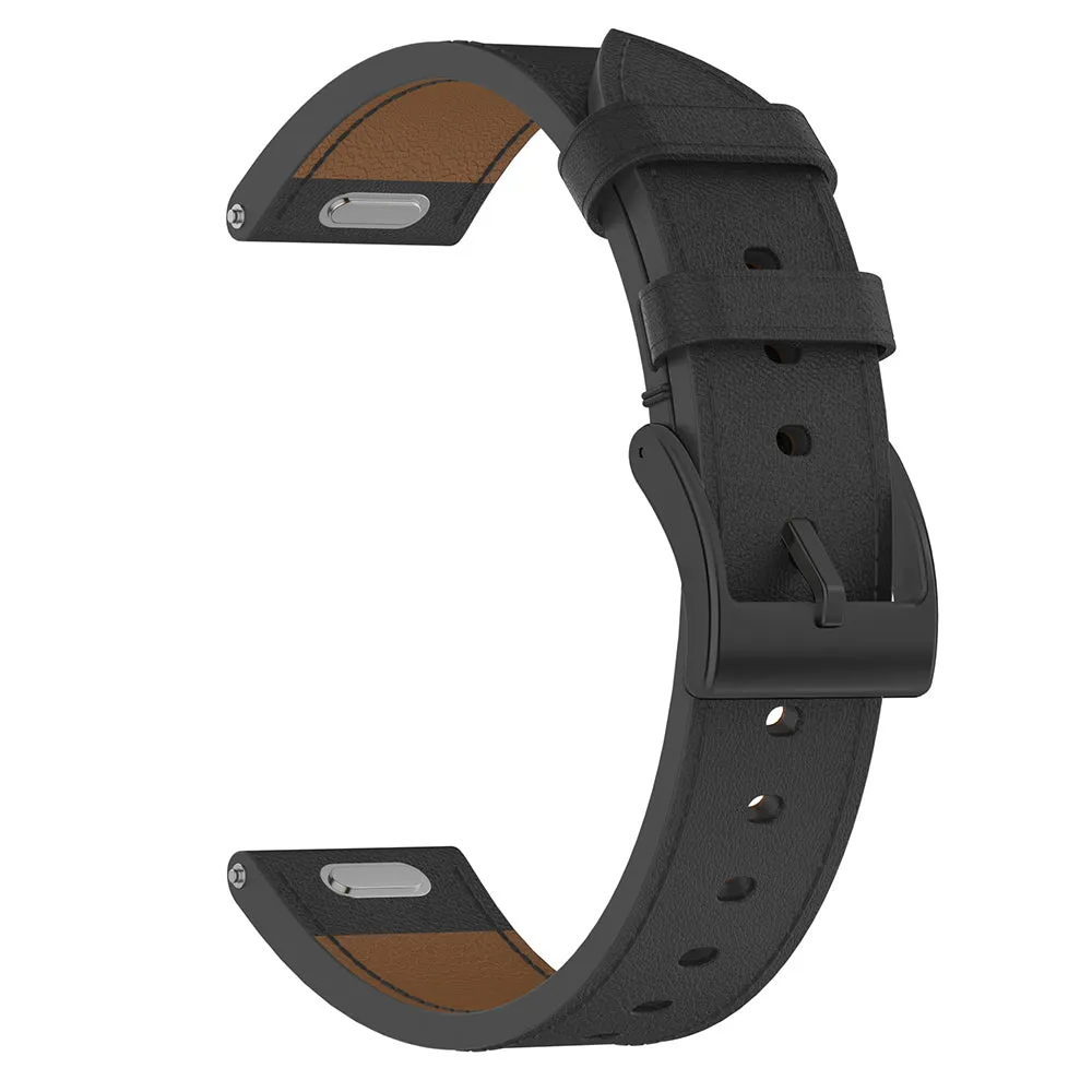 Cinturino Techsuit W073 per Huawei Watch / Garmin Watch Series, 18mm, Nero