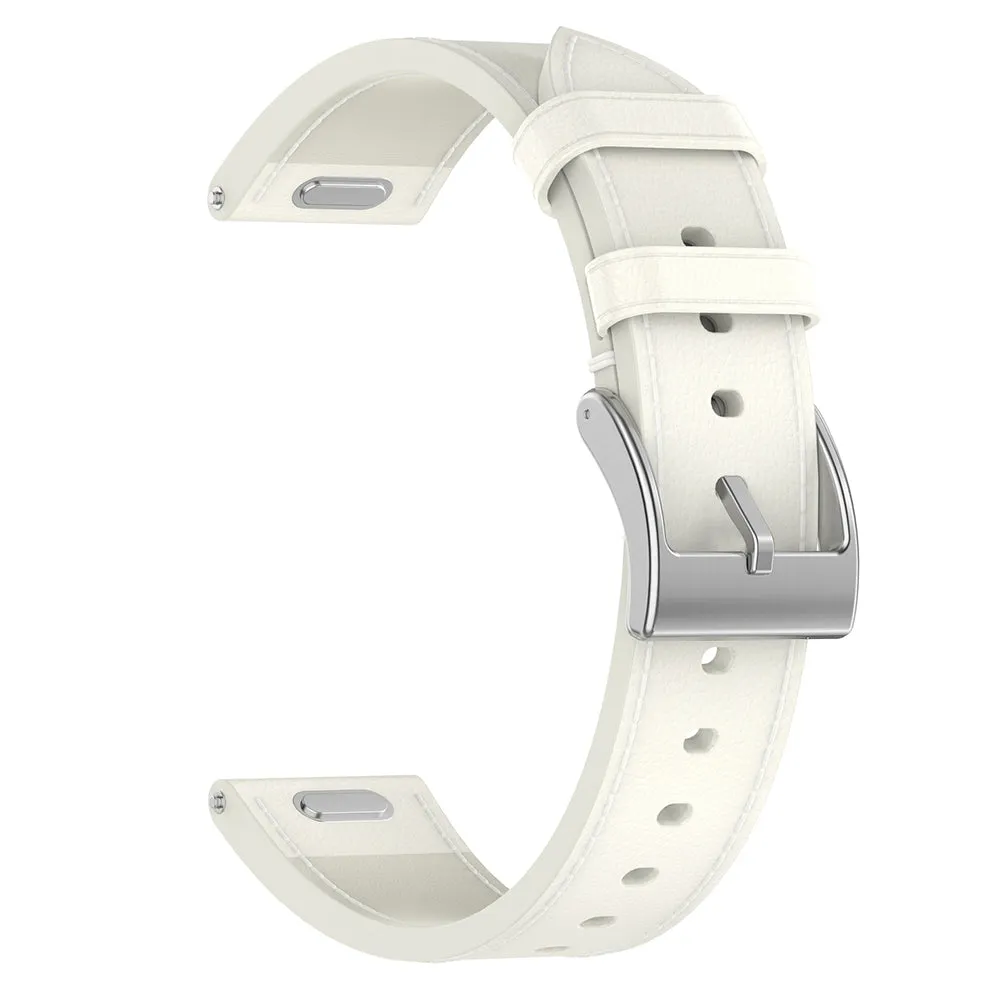 Cinturino Techsuit W073 per Huawei Watch / Garmin Watch Series, 18mm, Bianco