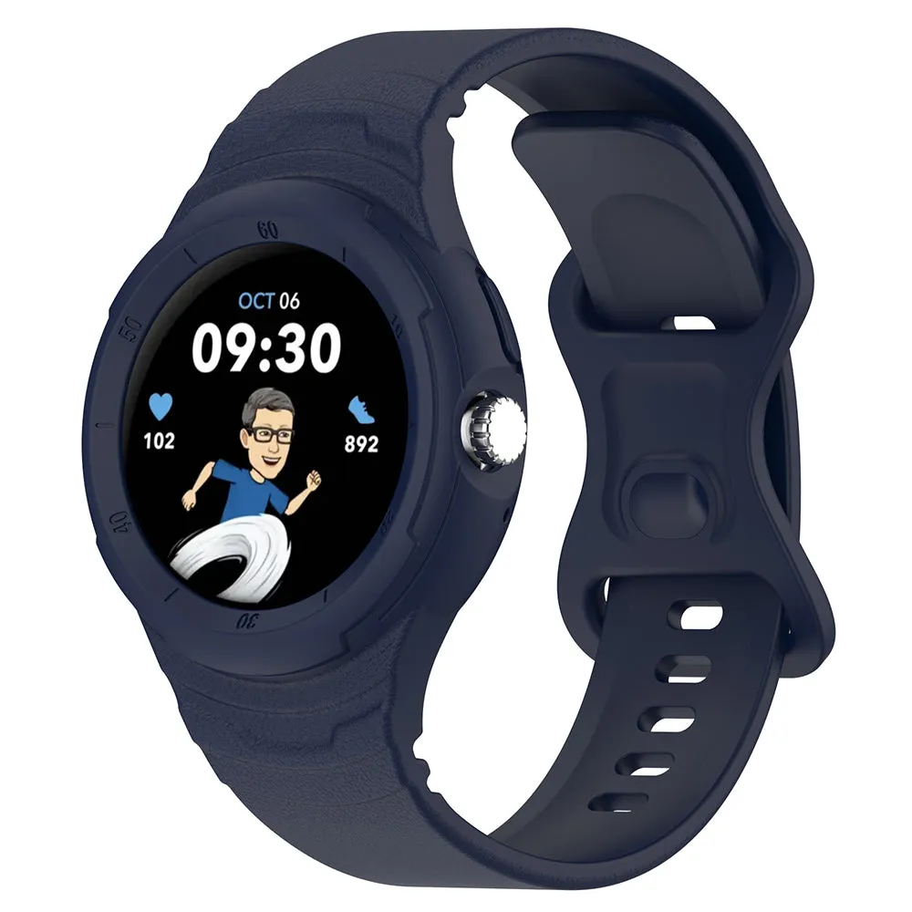 Cinturino Techsuit W066 per Google Pixel Watch 4 41mm / Watch 3 41mm / Watch 2 / Watch, Blu Navy