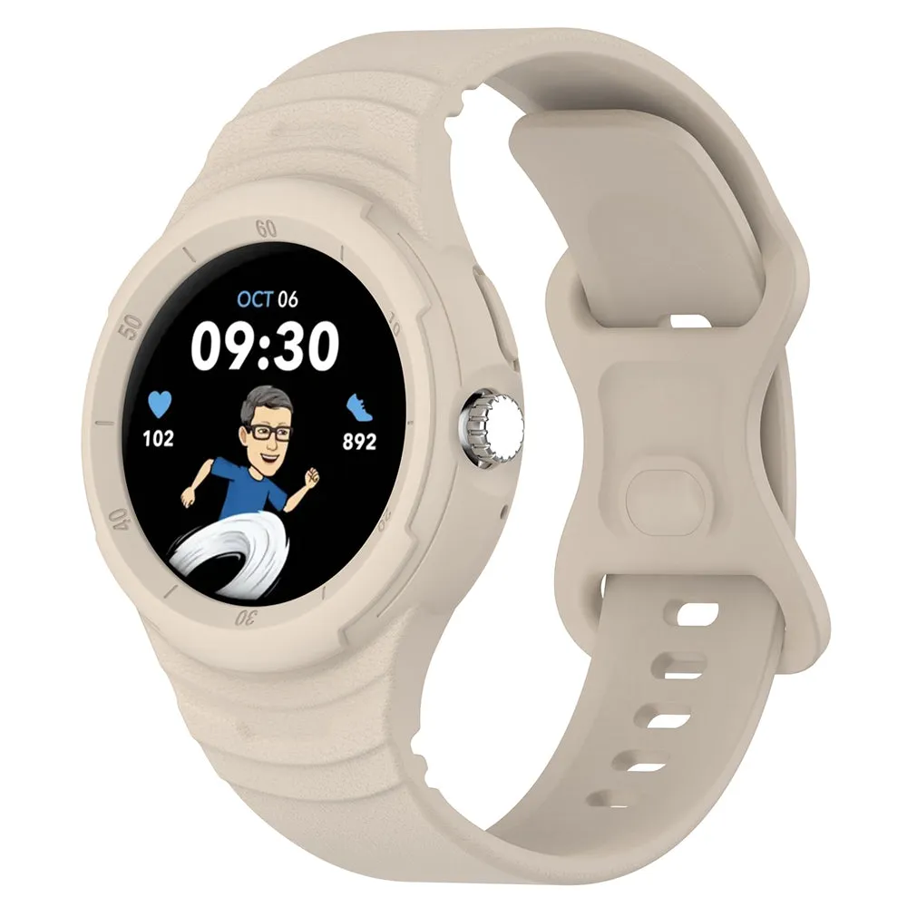 Cinturino Techsuit W066 per Google Pixel Watch 4 41mm / Watch 3 41mm / Watch 2 / Watch, Beige