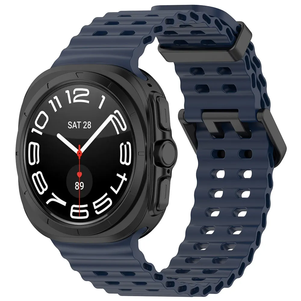 Cinturino Techsuit W062 per Samsung Galaxy Watch Ultra Series, Blu Navy