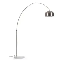 Lampada da terra NEW CLASS Argento (1 luce - 60 W - E27) (200x45x230cm) 0827883