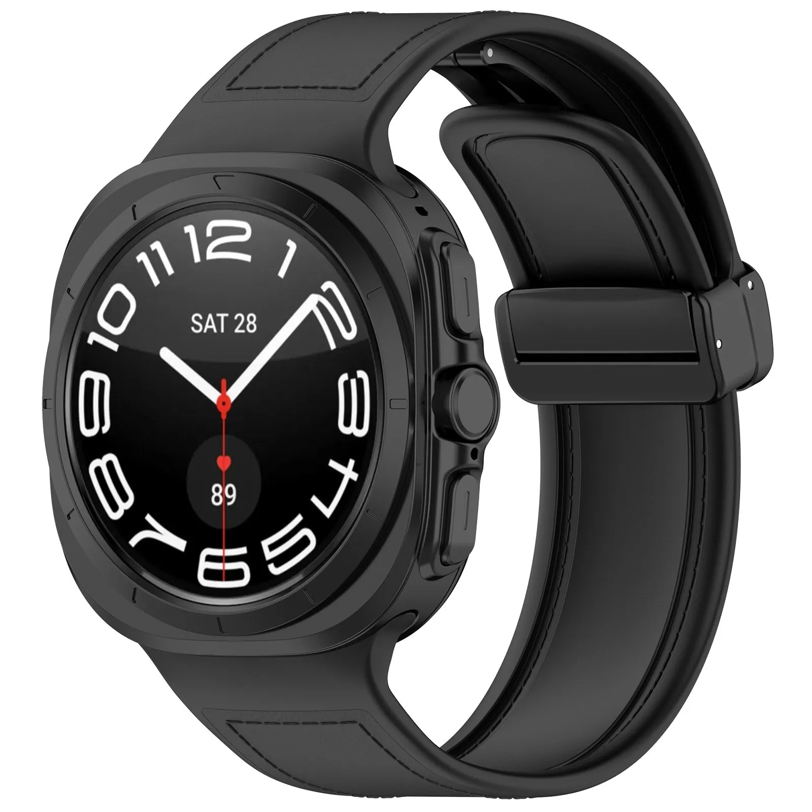 Cinturino Techsuit W056 per Samsung Galaxy Watch Ultra Series, Nero