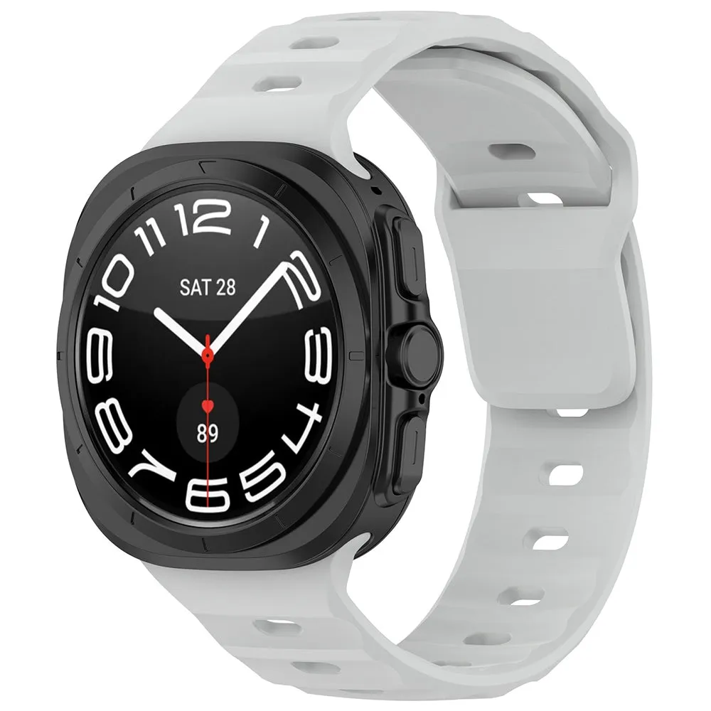 Cinturino Techsuit W055 per Samsung Galaxy Watch Ultra Series, Grigio