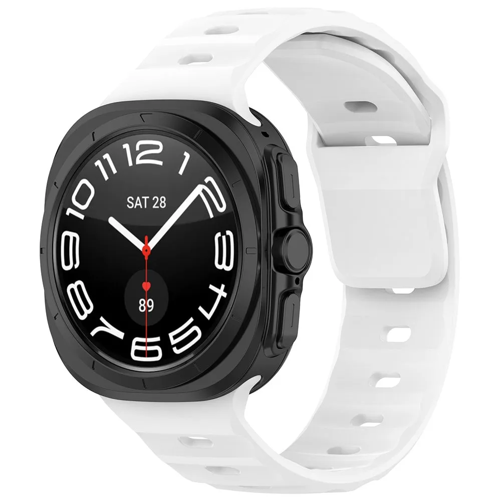 Cinturino Techsuit W055 per Samsung Galaxy Watch Ultra Series, Bianco