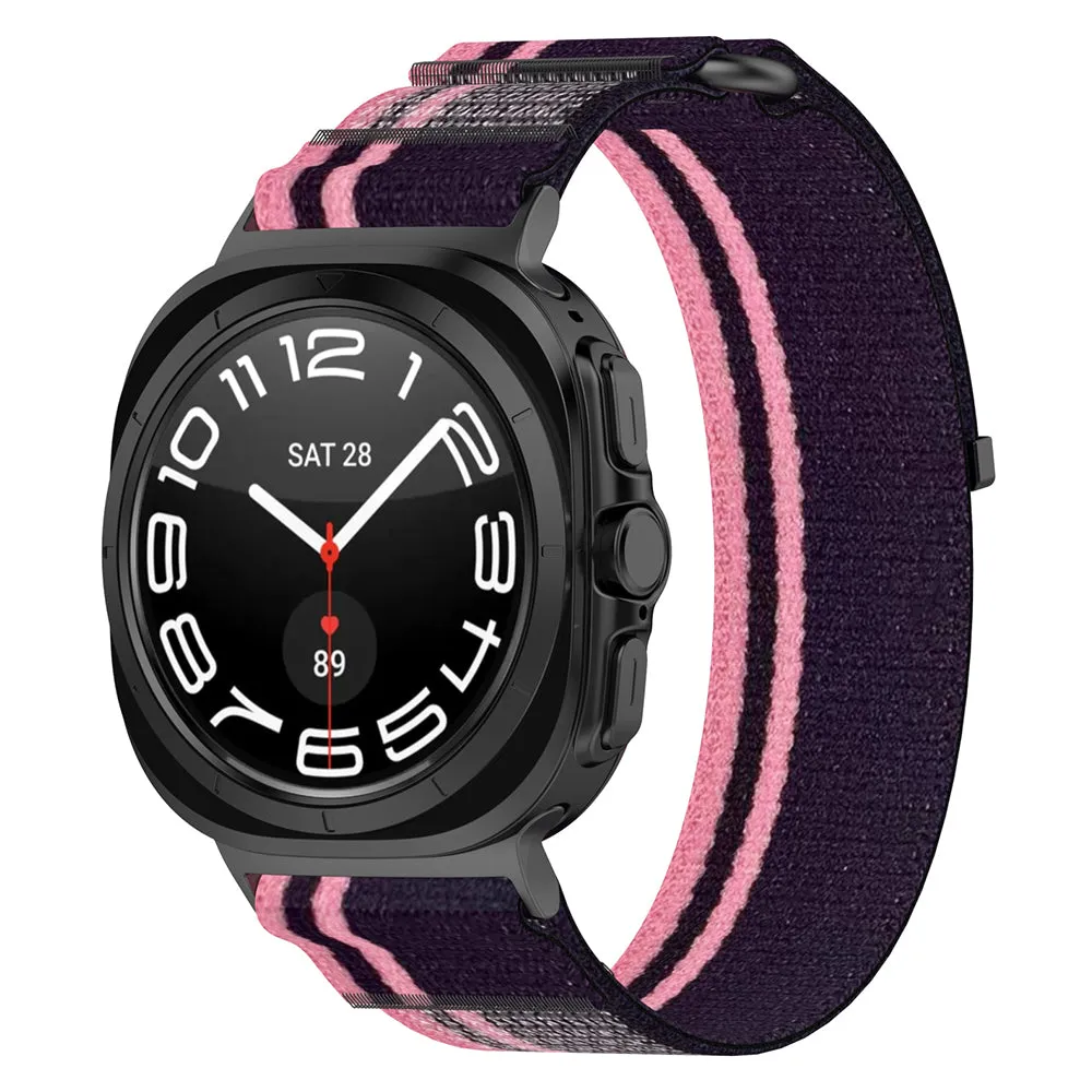 Cinturino Techsuit W054 per Samsung Galaxy Watch Ultra Series, Rosa Nera