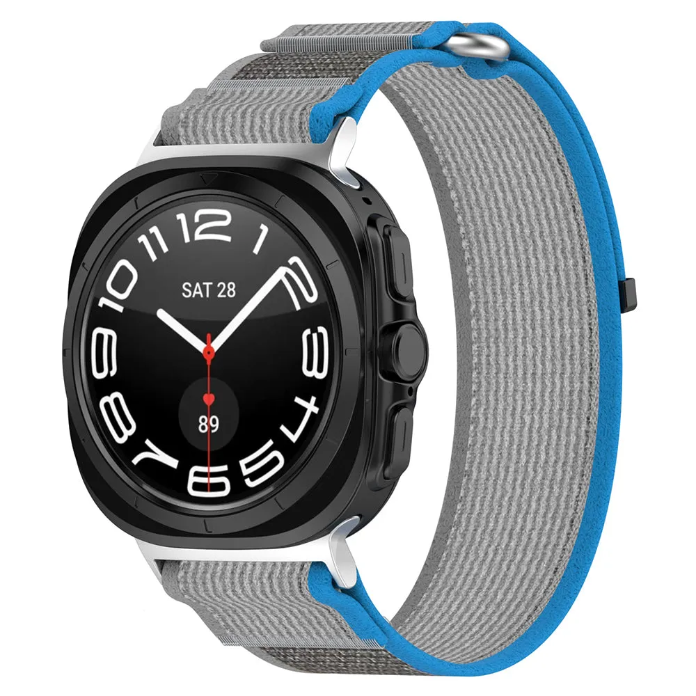 Cinturino Techsuit W054 per Samsung Galaxy Watch Ultra Series, Blu Grigio