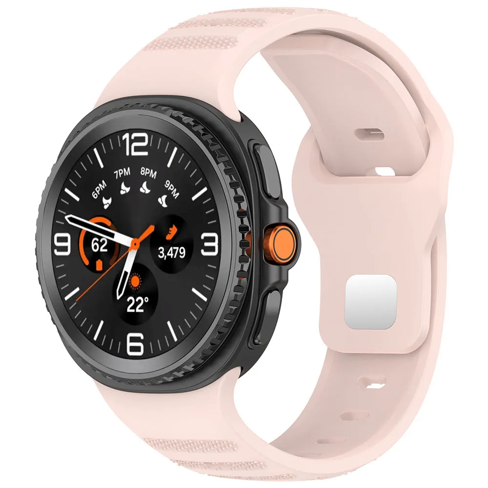Cinturino Techsuit W050 per Samsung Galaxy Watch9 / Watch8 / Watch8 Classic Series, Rosa