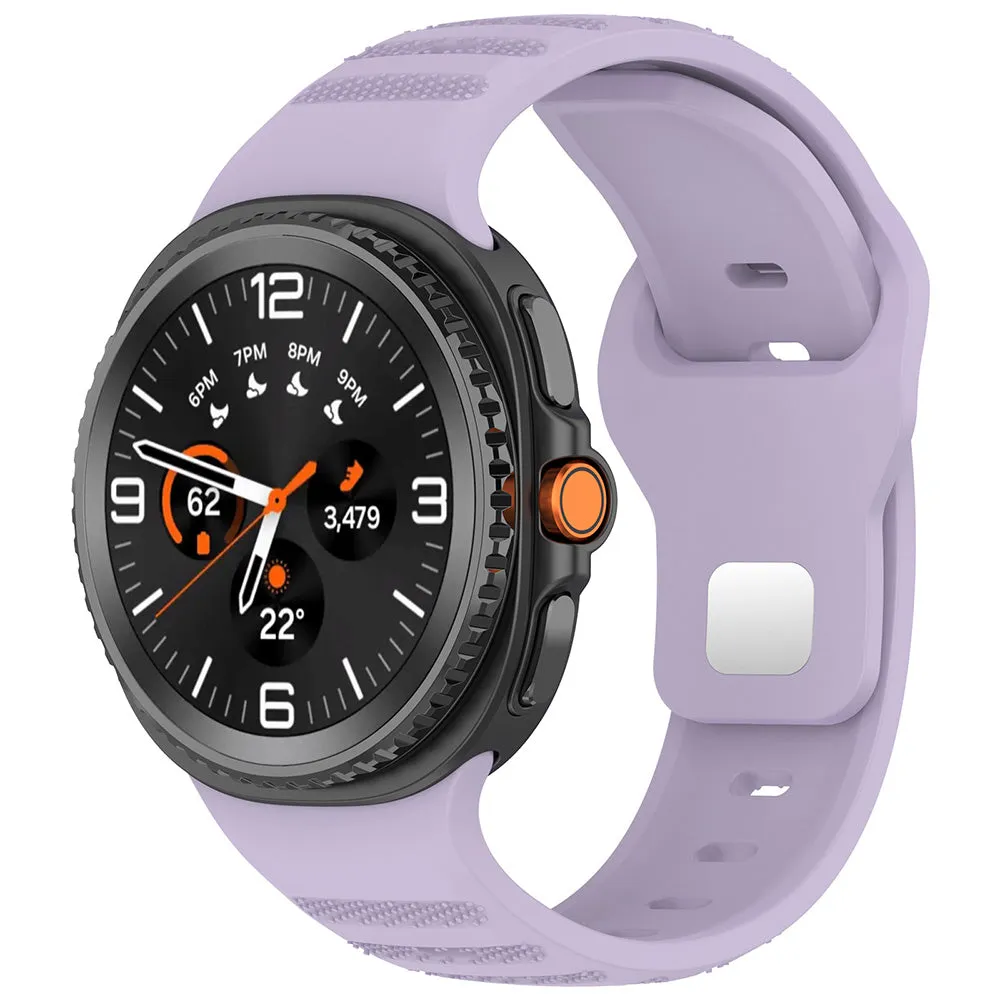 Cinturino Techsuit W050 per Samsung Galaxy Watch9 / Watch8 / Watch8 Classic Series, Viola