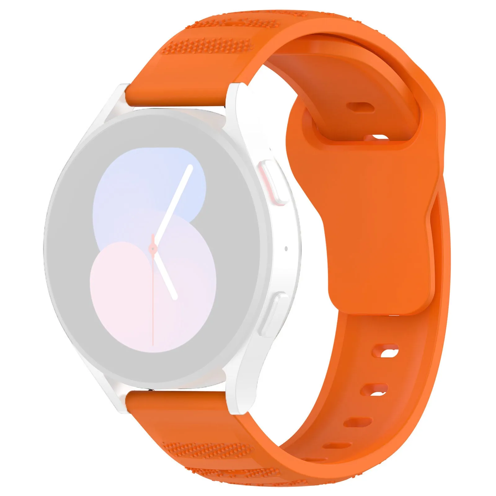 Cinturino Techsuit W050 per Samsung Galaxy Watch / Huawei Watch Series, 20mm, Arancione