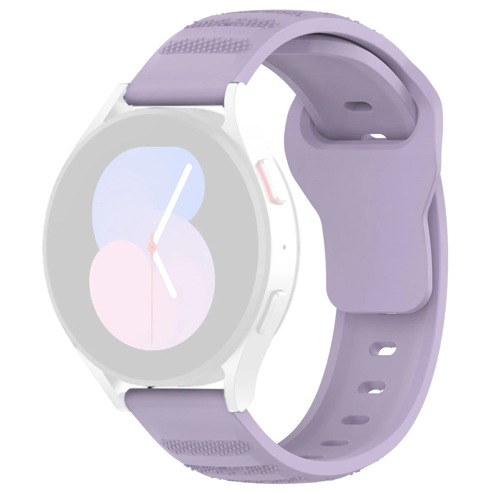 Cinturino Techsuit W050 per Samsung Galaxy Watch / Huawei Watch Series, 20mm, Viola
