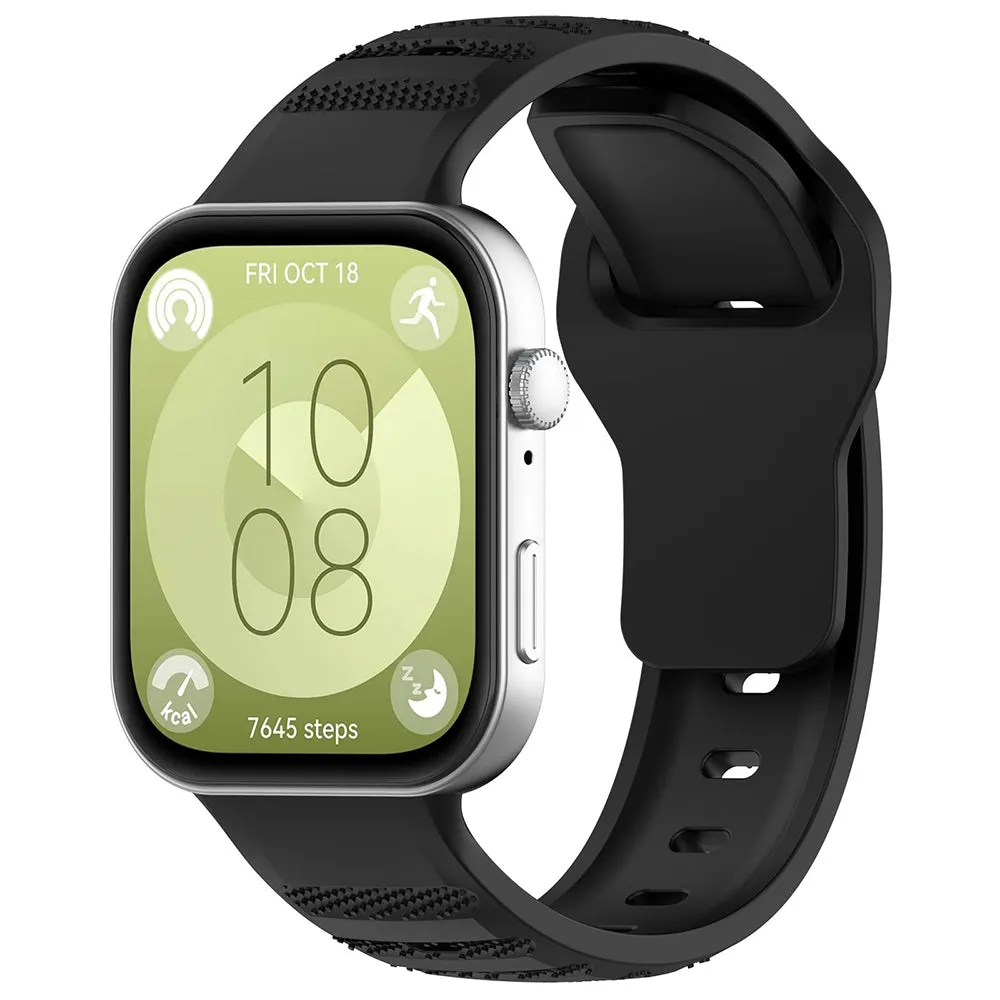 Cinturino Techsuit W050 per Huawei Watch Fit 5 Pro / Fit 5 / Fit 4 Pro / Fit 4 / Fit 3, Nero