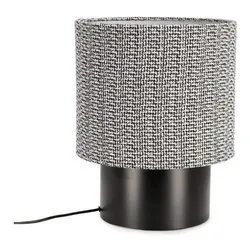 Lampada tavolo VARUNI Nero melange (1 luce - 9 W - E27) (31x39cm) 0826690