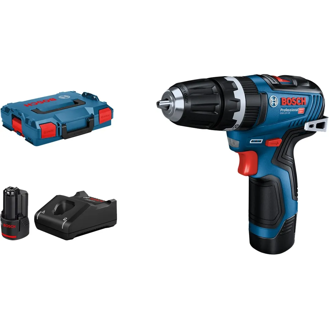 Trapano avvitatore a percussione a batteria GSB 12V-35 Professional, 12 Volt, Cordless