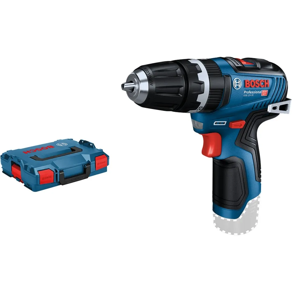 GSB 12V-35 Professional 1750 Giri/min Nero, Blu, Rosso, Trapano a percussione