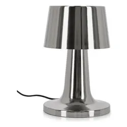 Lampada tavolo TURNER Argento (1 luce - 5 W - E27) (28x39cm) 0826711