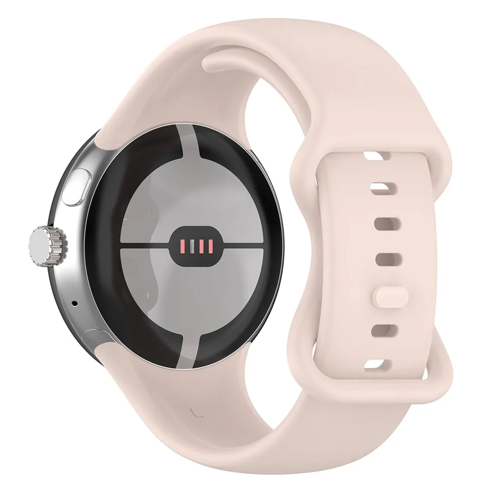 Cinturino Techsuit W031 per Google Pixel Watch 4 41mm / Watch 3 41mm / Watch 2 / Watch, Rosa Chiaro