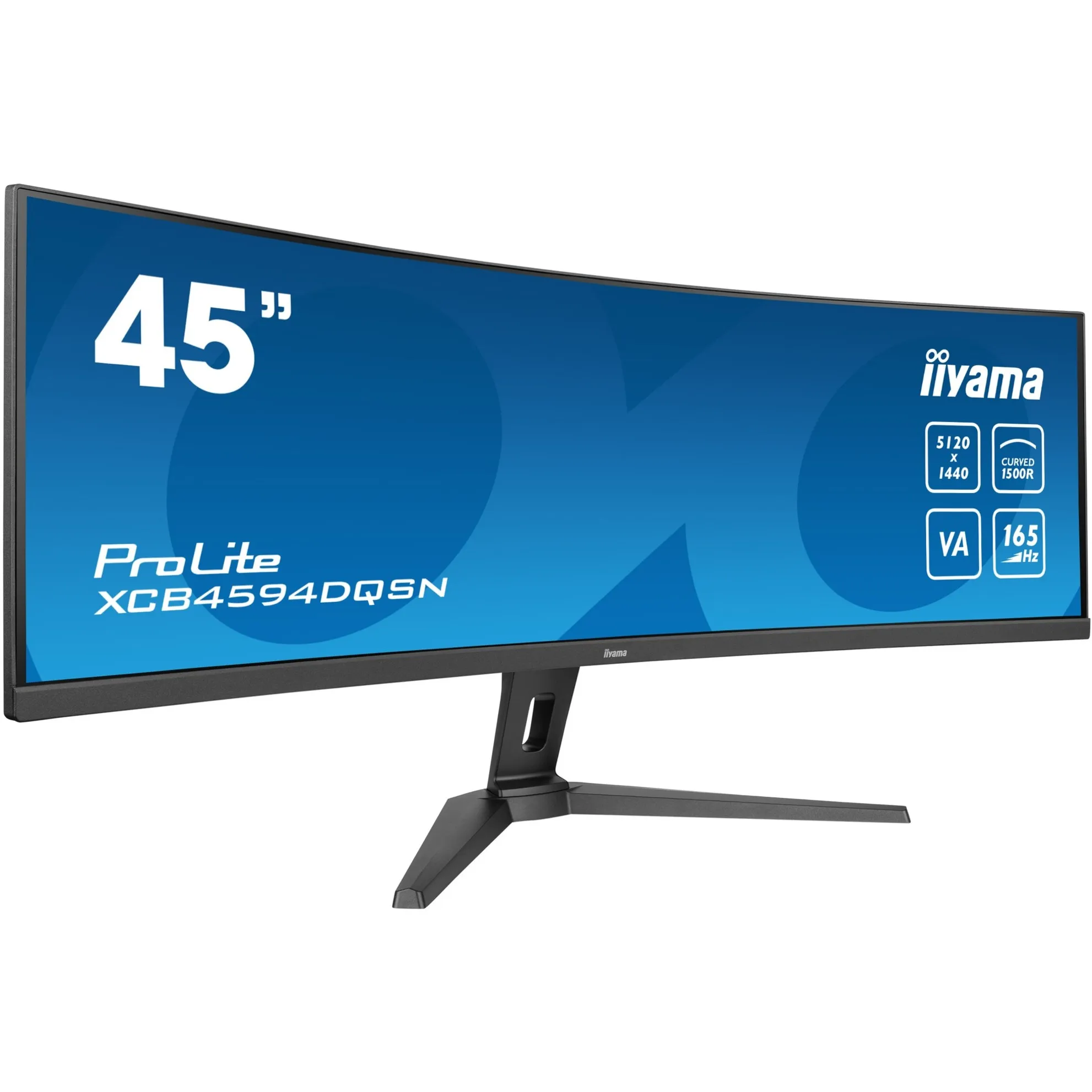 G-MASTER 45"LCD Curved Bus. UWQHD Monitor PC 113 cm (44.5") 5120 x 1440 Pixel Dual QHD LED Nero, Monitor di gioco